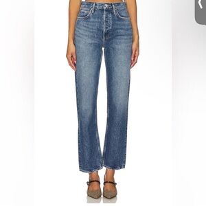 Agolde 90s Pinch Waist High Rise Straight Jean 25
